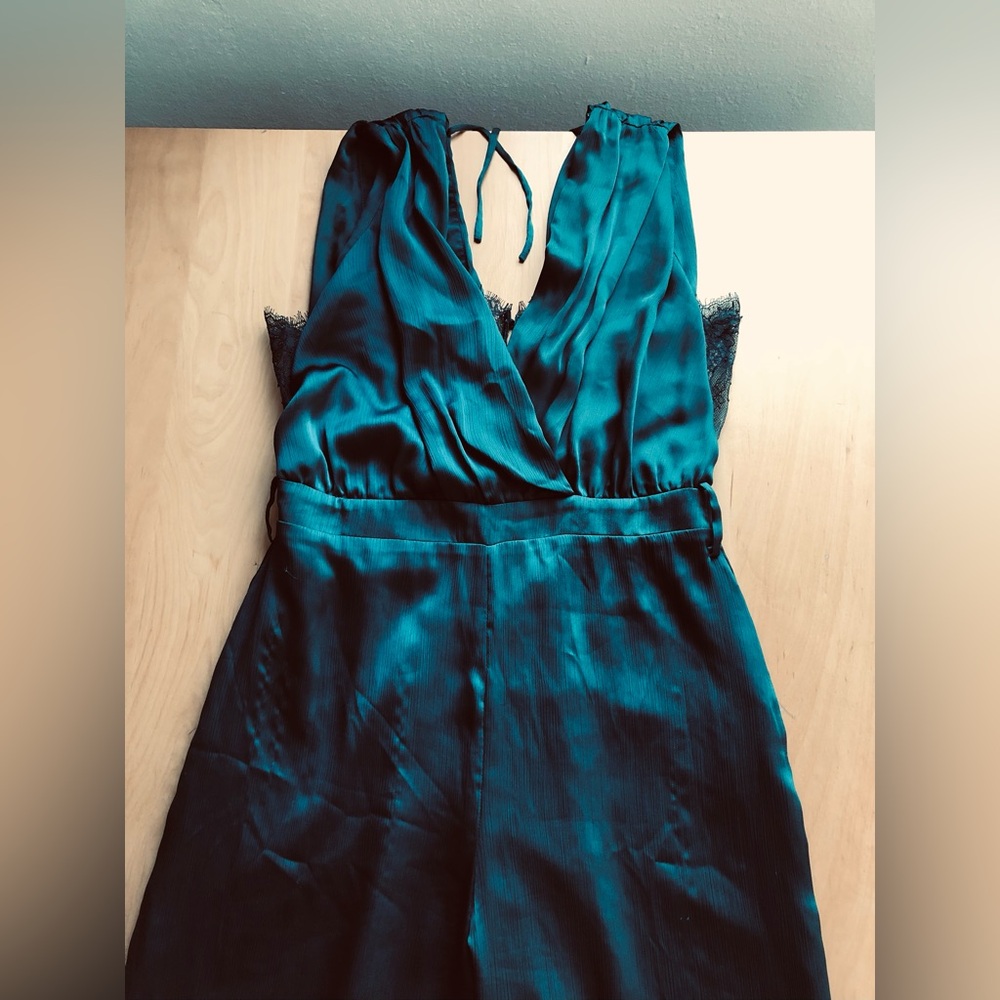 Zara Emerald Green jumpsuit